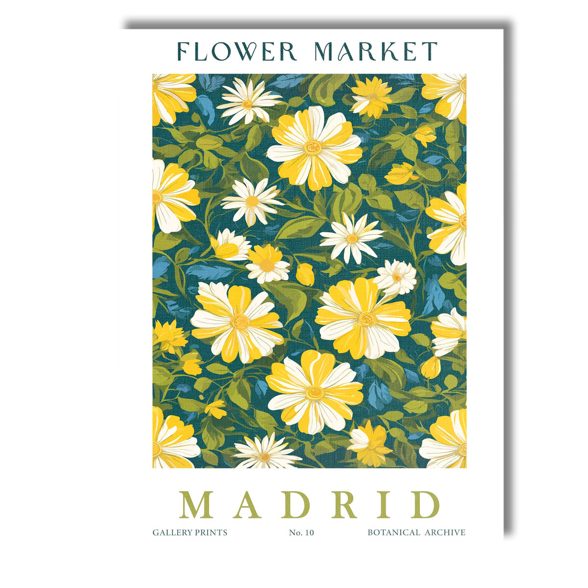 Blush Apple Blossom Floral Pattern Botanical Market Poster Canvas Wall Art Print Decor Picture Ready to Hang