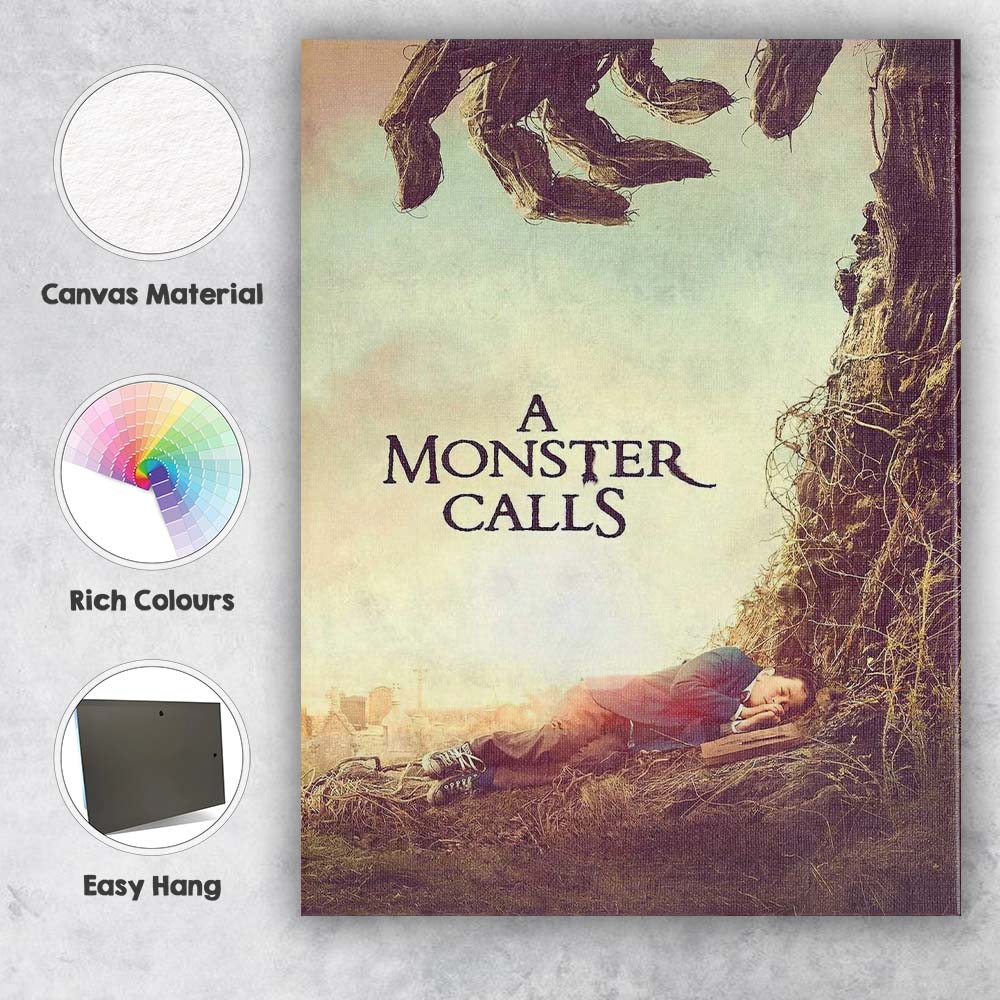 Fantasy Tree Monster Dreamlike Woodland Storybook Artwork Canvas Wall Art Print Decor Picture Ready to Hang