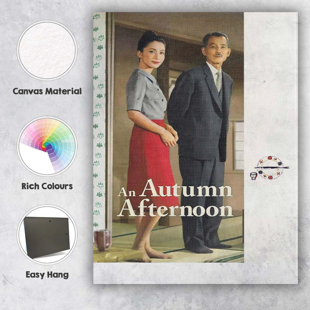Japanese Domestic Interior Family Drama Minimalist Cinematic Portrait Canvas Wall Art Print Decor Picture Ready to Hang