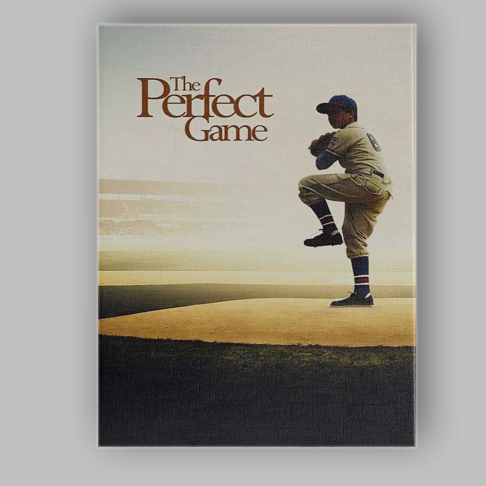 Minimalist Baseball Pitcher Sporting Inspiration Sepia Style Canvas Wall Art Print Decor Picture Ready to Hang