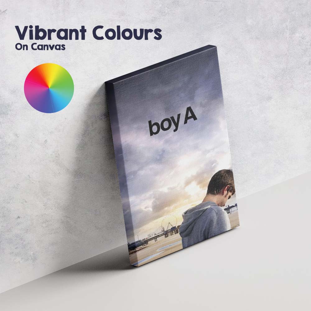 Boy A Emotional Coming of Age Drama Seaside Landscape Moody Contemporary Film Artwork Canvas Wall Art Print Decor Picture Ready to Hang