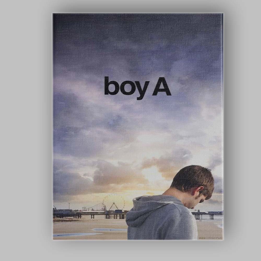Boy A Emotional Coming of Age Drama Seaside Landscape Moody Contemporary Film Artwork Canvas Wall Art Print Decor Picture Ready to Hang