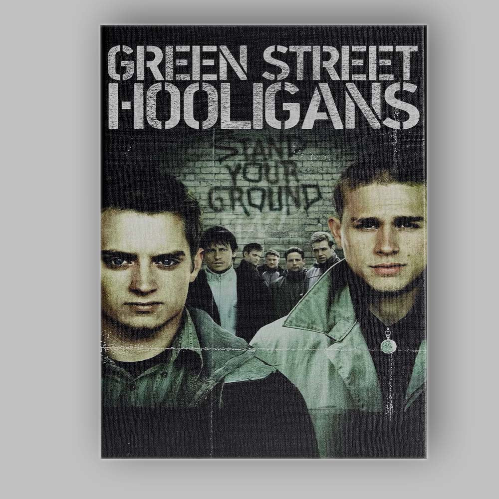Green Street Football Hooligan Gang Urban Gritty Street Culture Canvas Wall Art Print Decor Picture Ready to Hang