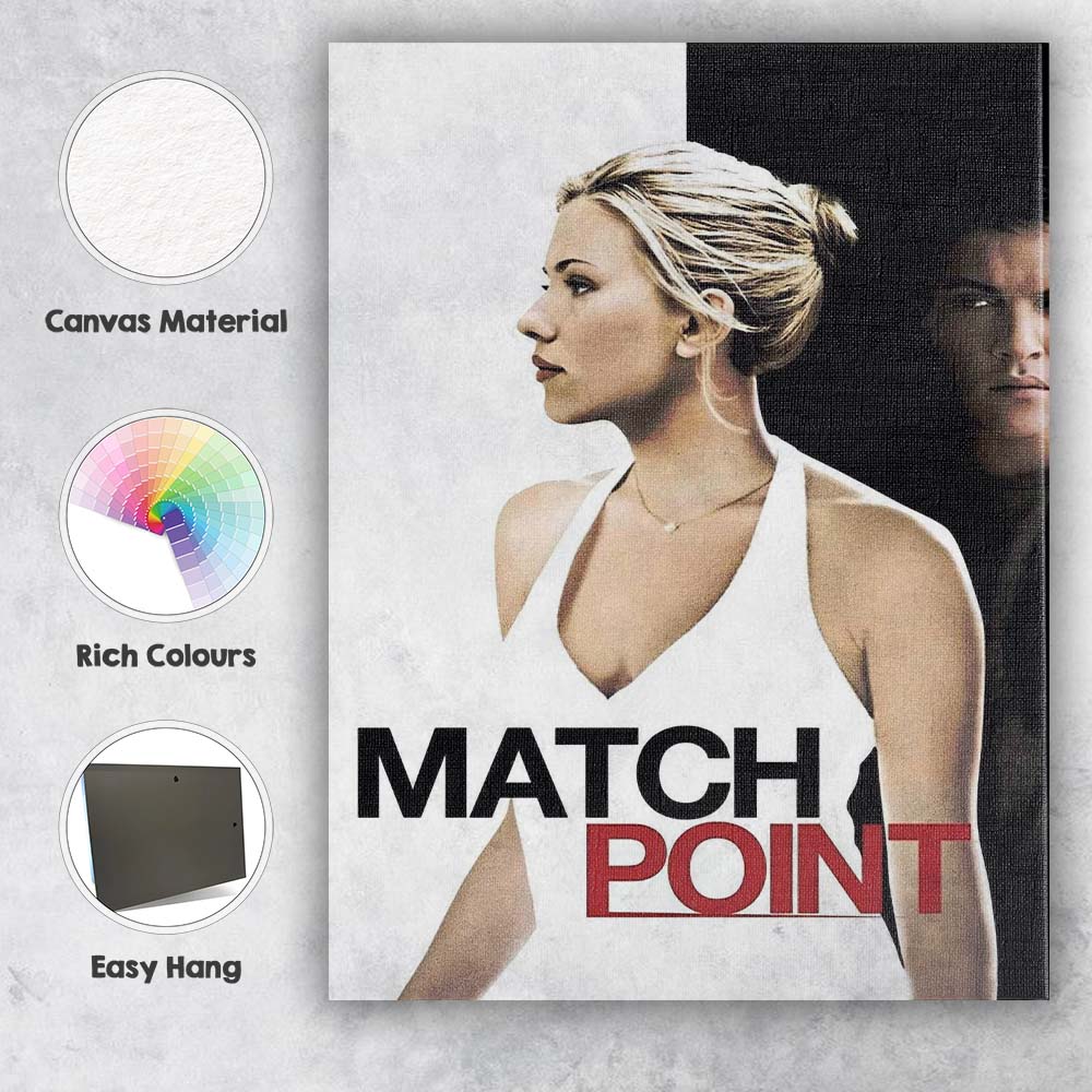 Contemporary Blonde Woman Profile Contrast Portrait Stylish Modern Canvas Wall Art Print Decor Picture Ready to Hang