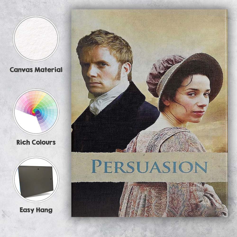 Elegant Regency Romance Period Drama Character Portrait Canvas Wall Art Print Decor Picture Ready to Hang