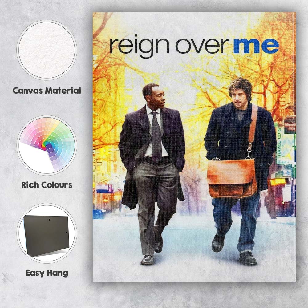 Reign Over Me Emotional Friendship Urban Drama Warm Autumn Streets Canvas Wall Art Print Decor Picture Ready to Hang