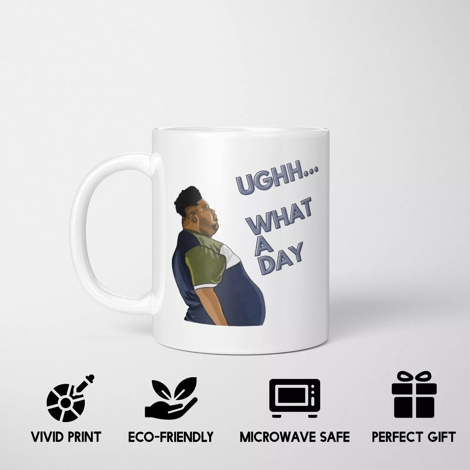 Harvey What A Day Mug