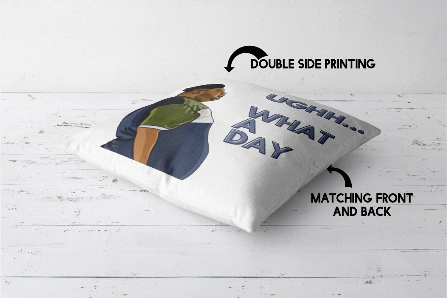 Harvey What A Day Cushion