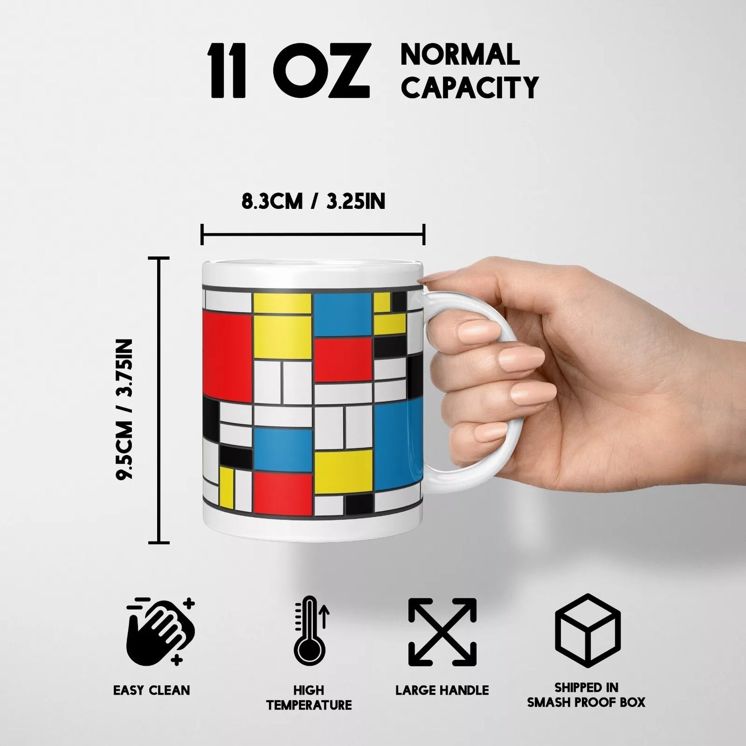 Piet Mondrian Mug