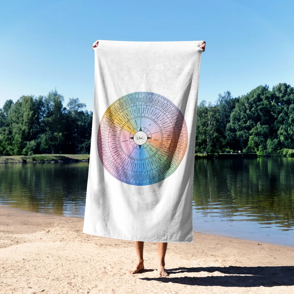Emotion Wheel Towel