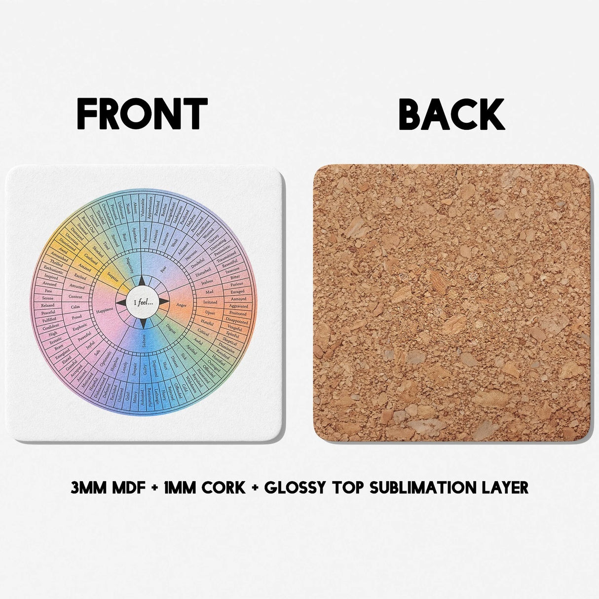 Emotion Wheel Coaster