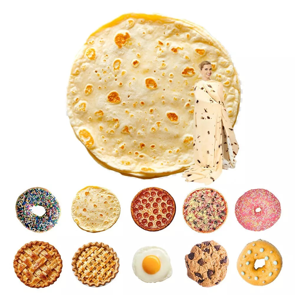 Tortilla Pizza Blanket