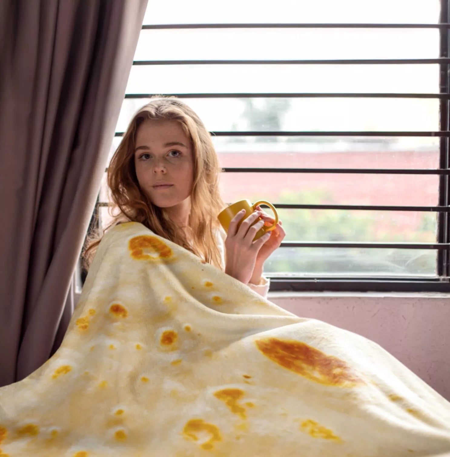 Tortilla Pizza Blanket