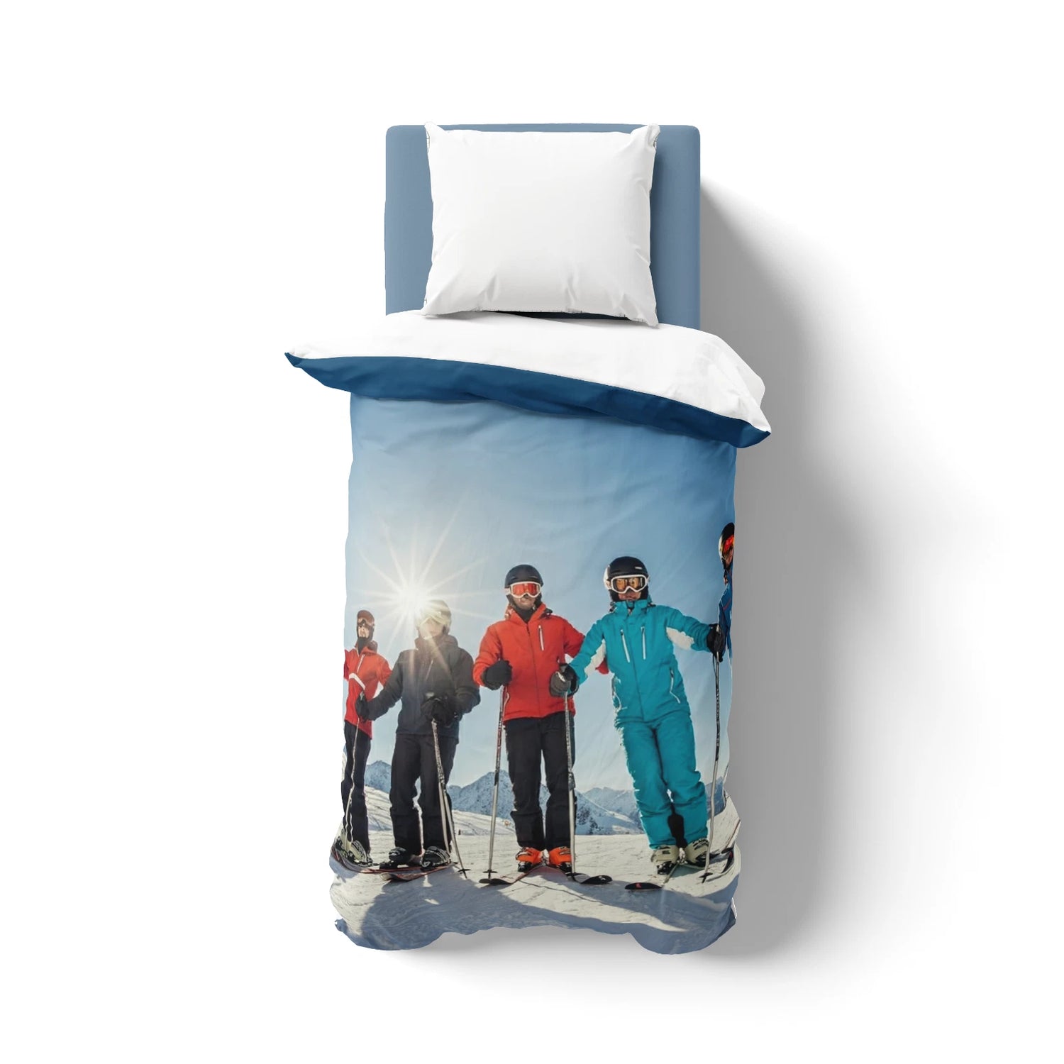 Upload Your Own Photo Personalised Customised Soft Single Size Bed Duvet Cover