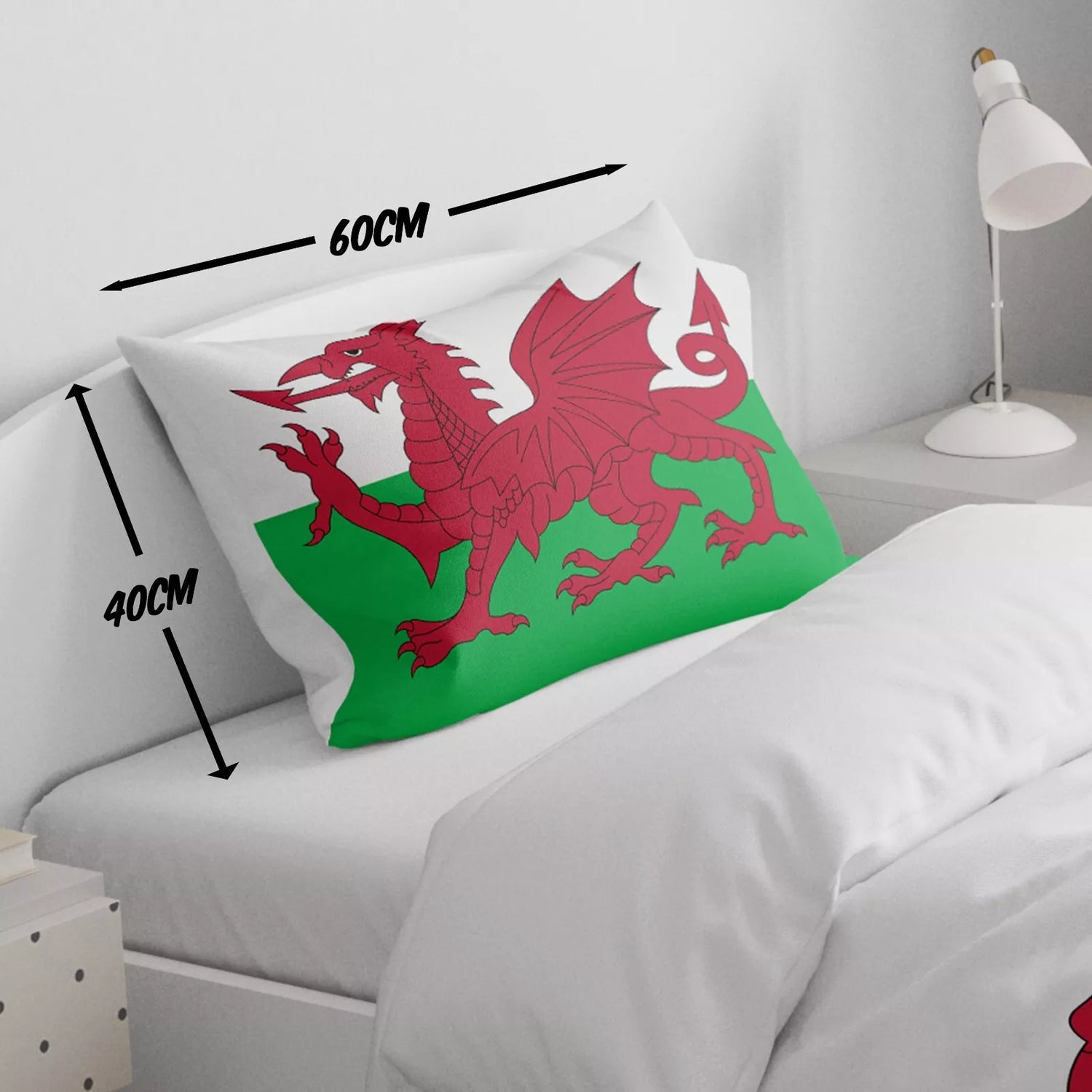 Wales Welsh Flag Cot Bedding Set