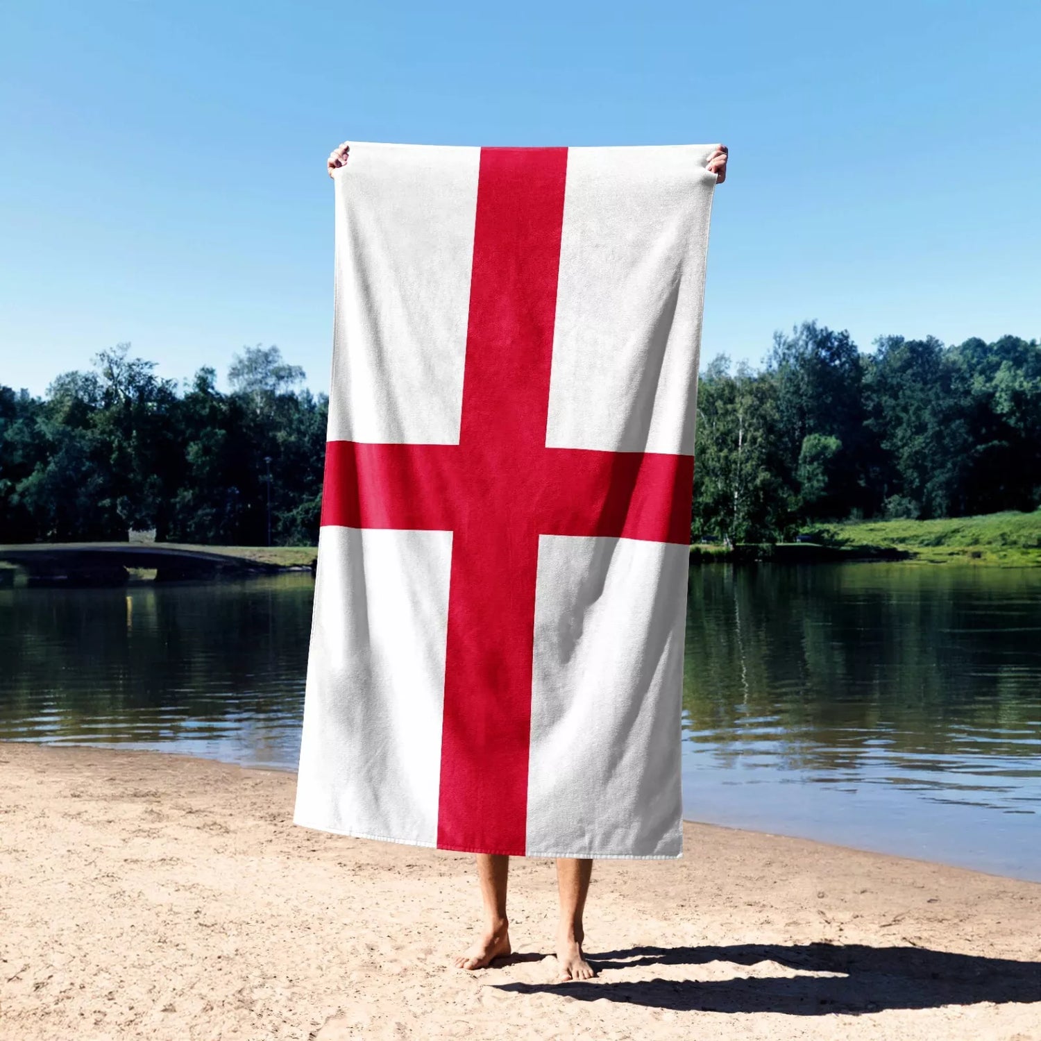 England Flag Towel