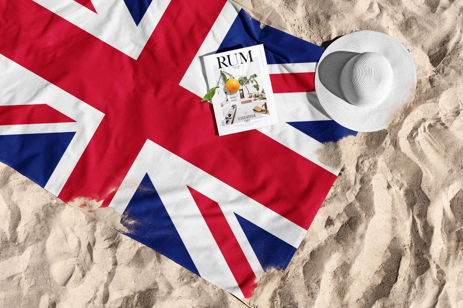 Union Jack UK Flag Towel