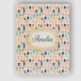 Personalised Name Pastel Watercolor Cute Custom  Unique Gift Idea Elegant Feature Canvas Wall Art Print Decor Picture Ready to Hang