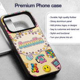 Gummy Bear Rainbow Roller Skate Printed Design Custom Name Protective Phone Case Mobile Cover Durable Everyday Smartphone Shock Resistant
