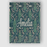 Personalised Name Mystical Japanese Warrior Custom  Bespoke Interior Contemporary Canvas Wall Art Print Decor Picture Ready to Hang