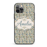 Mixed Colour Pebble Stone Seamless Printed Design Custom Name Protective Phone Case Mobile Cover Durable Everyday Smartphone Shock Resistant