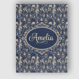 Personalised Name Victorian Ladies and Custom  Modern Room Accent Elegant Feature Canvas Wall Art Print Decor Picture Ready to Hang
