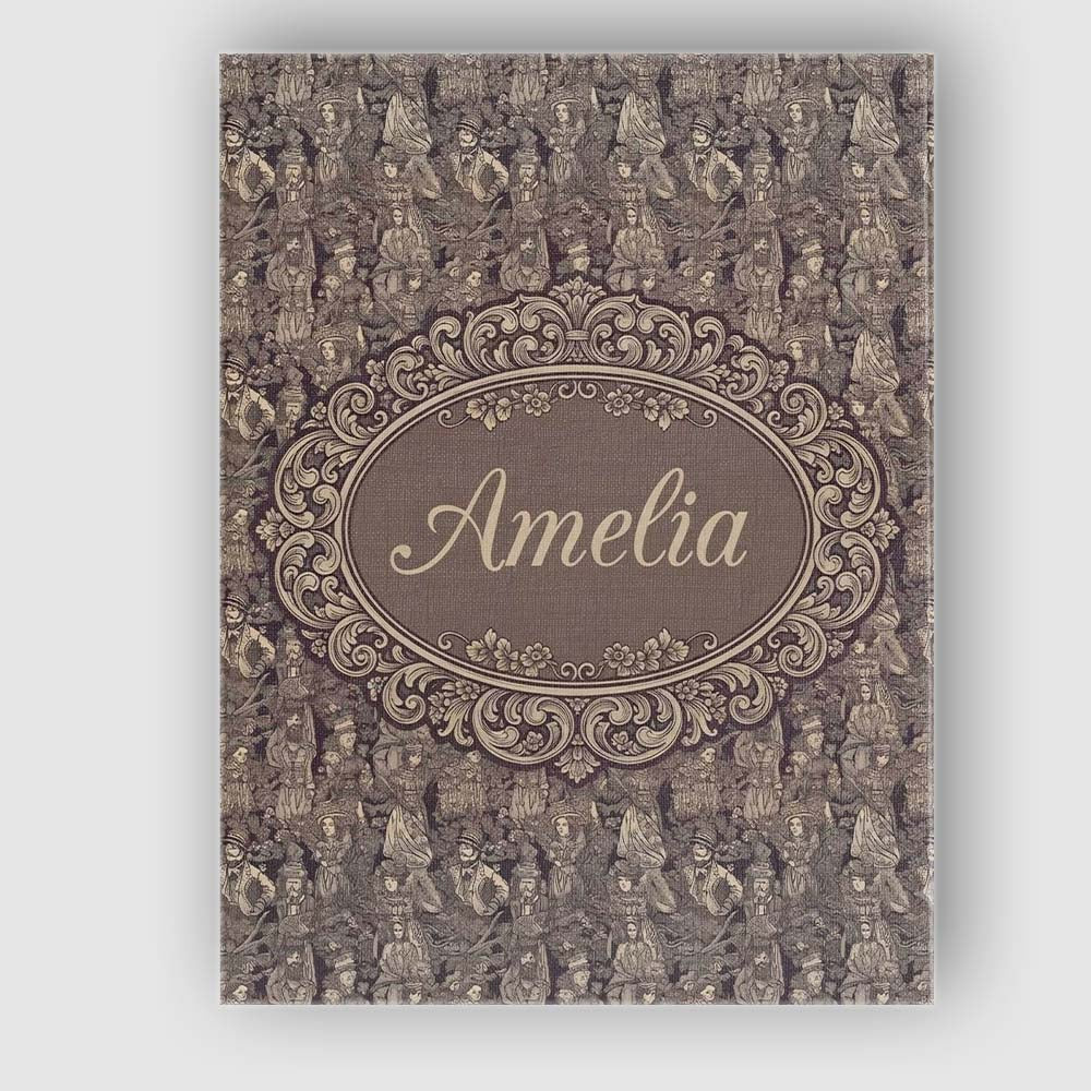 Personalised Name Classic Victorian Garden Custom  Unique Gift Idea Elegant Feature Canvas Wall Art Print Decor Picture Ready to Hang