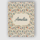 Personalised Name Retro Party People Music Custom  Unique Gift Idea Elegant Feature Canvas Wall Art Print Decor Picture Ready to Hang