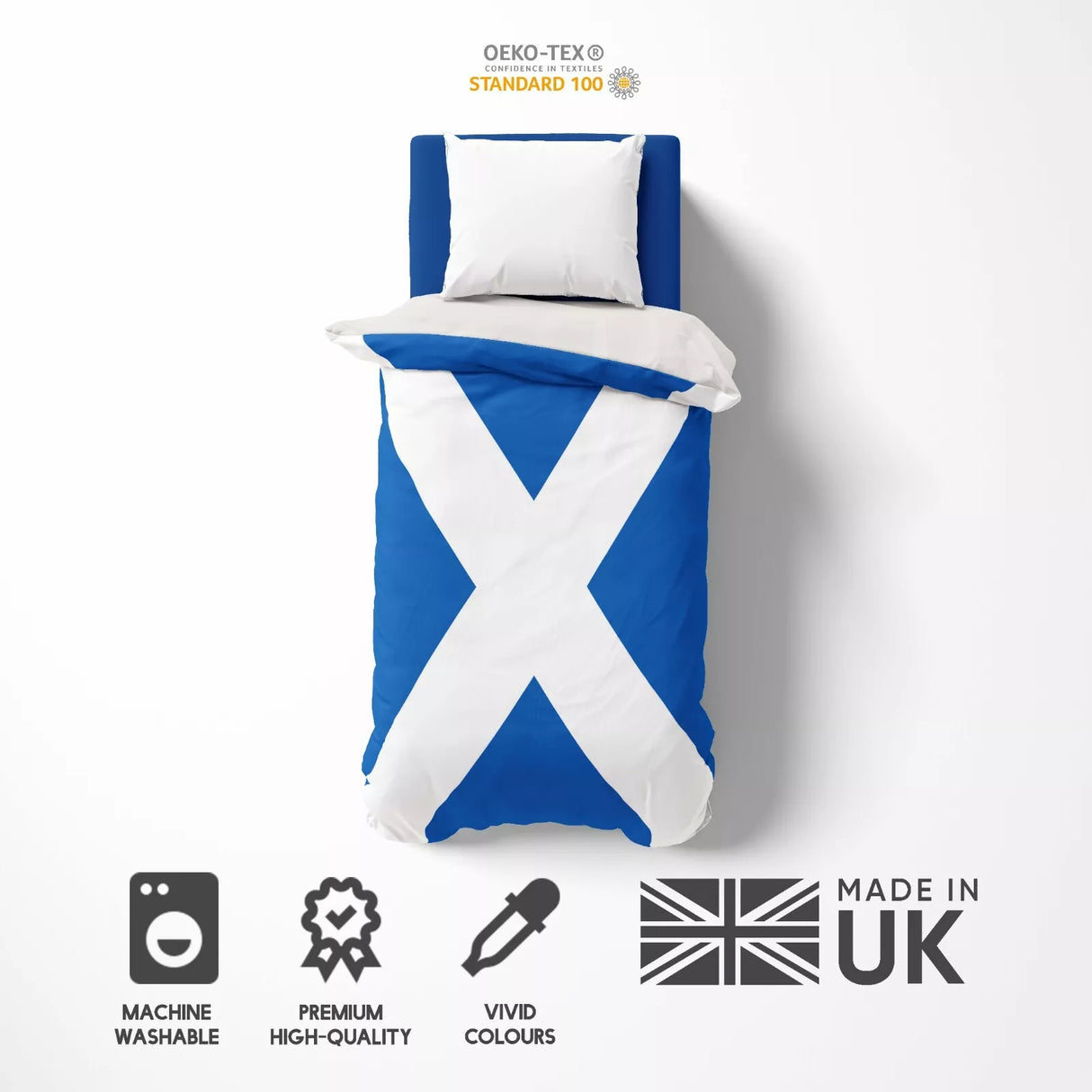 Scotland Scottish Flag Duvet Cover