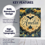 Personalised Name Starry Night Swirling Sky Custom  Bespoke Interior Contemporary Canvas Wall Art Print Decor Picture Ready to Hang