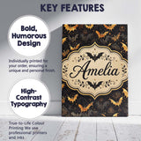 Personalised Name Elegant Gold and Black Custom  Interior Decorative Contemporary Canvas Wall Art Print Decor Picture Ready to Hang