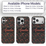 Underwater Garden Fish Pattern with Lush Sea Custom Name Protective Phone Case Mobile Cover Durable Everyday Smartphone Shock Resistant