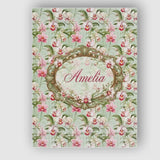 Personalised Name Soft Pink and White Custom Modern Room Accent Creative Decorator Style Canvas Wall Art Print Decor Picture Ready to Hang