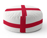 England Flag Pouffee