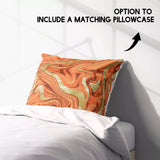 Liquid Marble Abstract Duvet Cover