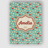 Personalised Name Popcorn Buckets and Custom Modern Room Accent Creative Decorator Style Canvas Wall Art Print Decor Picture Ready to Hang
