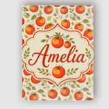 Personalised Name Fresh Tomato Vine Botanical Custom Unique Gift Idea Modern Room Accent Canvas Wall Art Print Decor Picture Ready to Hang