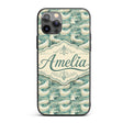 Elegant Swimming Seals in Ocean Printed Design Custom Name Protective Phone Case Mobile Cover Durable Everyday Smartphone Shock Resistant