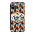 Bright Blue Ocean Seal Swimming Waves Artistic Custom Name Protective Phone Case Mobile Cover Durable Everyday Smartphone Shock Resistant