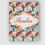 Personalised Name Modern Abstract Face Paint Splash Artistic Portrait Custom Home Unique Canvas Wall Art Print Decor Picture Ready to Hang