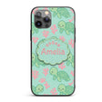Cute Sea Turtle Coral Cartoon Animal Pattern Custom Name Protective Phone Case Mobile Cover Durable Everyday Smartphone Shock Resistant