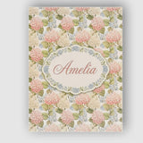 Personalised Name Soft Pink and Cream Custom Modern Room Accent Creative Decorator Style Canvas Wall Art Print Decor Picture Ready to Hang