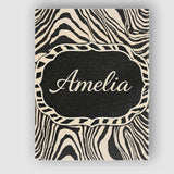 Personalised Name Layered Contour Waves Black Cream Topographic Custom  Statement Canvas Wall Art Print Decor Picture Ready to Hang