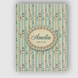 Personalised Name Classic Decorative Custom Contemporary Display Creative Decorator Style Canvas Wall Art Print Decor Picture Ready to Hang