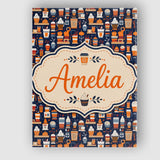 Personalised Name Coffee Shop Equipment Custom  Modern Room Accent Elegant Feature Canvas Wall Art Print Decor Picture Ready to Hang