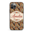 Autumn Woodpecker Birds with Decorative Design Custom Name Protective Phone Case Mobile Cover Durable Everyday Smartphone Shock Resistant