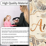 Modern Brush Stroke Neutral Abstract Seamless Pattern Design Lovely  Personalised Custom Name Super Soft Fleece Blanket Bed Sofa Throw