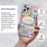 Cute Kawaii School Supplies Science Art Cute Custom Name Protective Phone Case Mobile Cover Durable Everyday Smartphone Shock Resistant