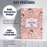 Personalised Name Romantic Couple Kissing Custom  Unique Gift Idea Elegant Feature Canvas Wall Art Print Decor Picture Ready to Hang
