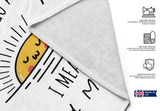 Here We Go Again Rude Funny Joke Custom Coloured Novelty Beach Bath Sheet Towel